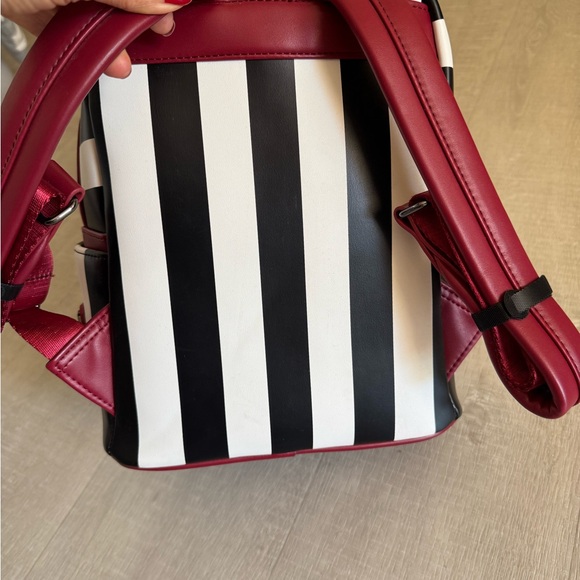 Loungefly Beetlejuice virtual Con Cosplay Mini Backpack Limited Edition Set main image 10